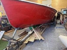 Wooden Sailing Dinghy 12ft Project Offered for Restoration