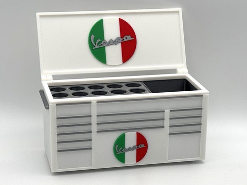 Vespa toolbox pen pot - toolbox, holder