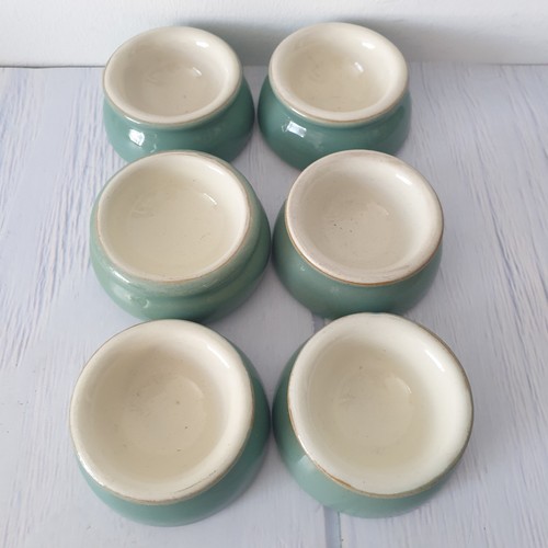 Denby manor green butter pats - manor,