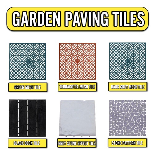 New heavy duty garden paving - new,