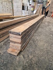 150mm wide 28mm thick, 3.6m long, Quantity 9. Reclaimed PINE Softwood wood edge