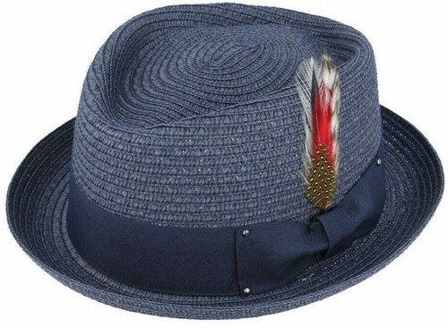 Straw pork pie - hat, sun