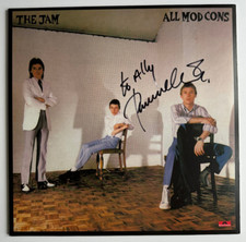 PAUL WELLER Signed THE JAM All