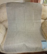 MULTIYORK Woburn Silver ~ Furnishing Upholstery Fabric Remnant Gray ~ 135 x 75cm