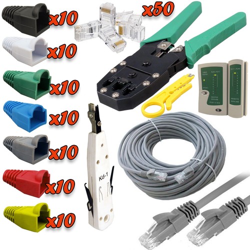 Cable tester crimping - cable, punch