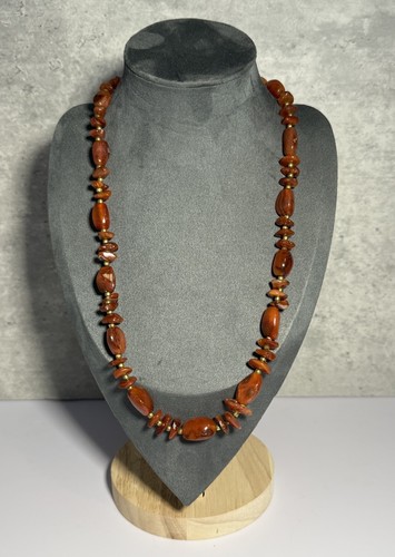 Vintage polished carnelian - vintage,