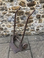 Old, unusual iron sack truck