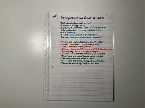 Aqa gcse geography notes - aqa,