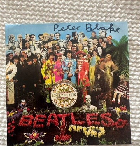 Peter blake signed pepper - peter,