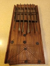 Vintage Wooden Kalimba Thumb