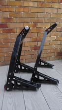 motorbike paddock stands - hardly used  in a garage on a Triumph 1200 RRP £264