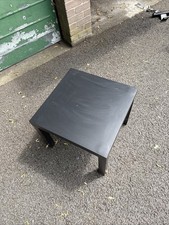 IKEA LACK Side Table 55x55cm Coffee Bedside Table in White Black-Brown Oak