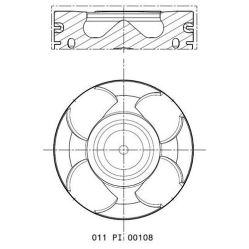 Mahle 011 00108 - 011, 001