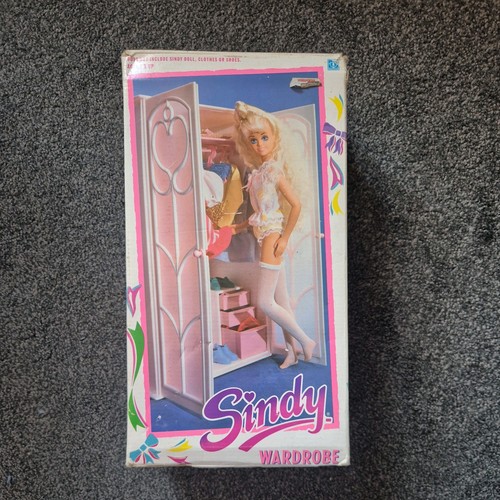 Vintage 1988 sindy - sindy, wardrobe