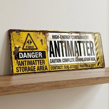 Antimatter Storage Area Danger