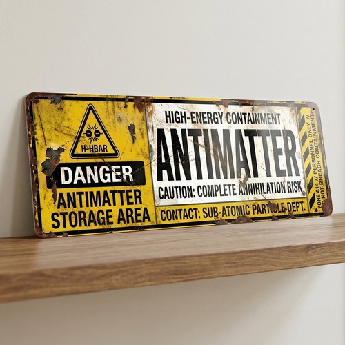Antimatter storage area danger - antimatter,