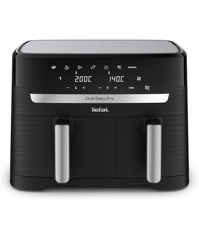 Tefal dual air fryer - 2, draws