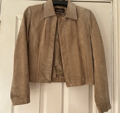 Naf leather jacket small - naf,
