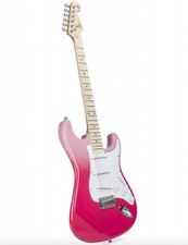 Electric Guitar SX Modern Series 3 Pickup and Gigbag | Pink Twilight