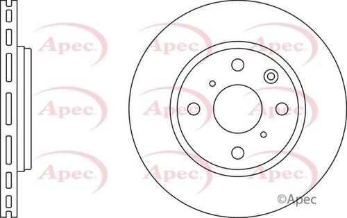 Apec brake disc front single - disc,
