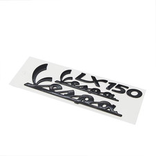 Sef Of 3D Black Vespa LX150