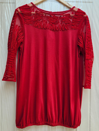 Next red embroidered - next, ribbon