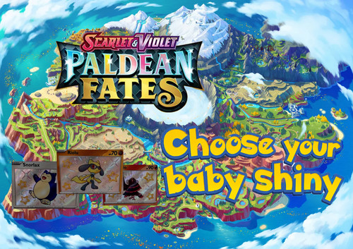 Pokemon tcg paldean fates baby - pokemon,
