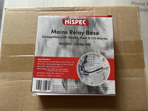 Hispec hssa mains relay - hispec, hssa/rb