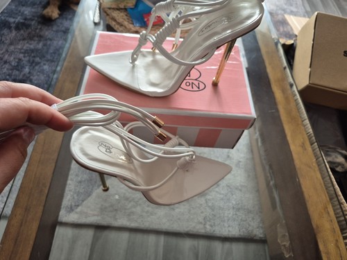 39 white strappy - eu,