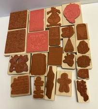 Job Lot 22 Wooden Rubber