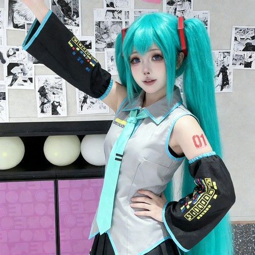 Anime cosplay vocaloid - cosplay, miku