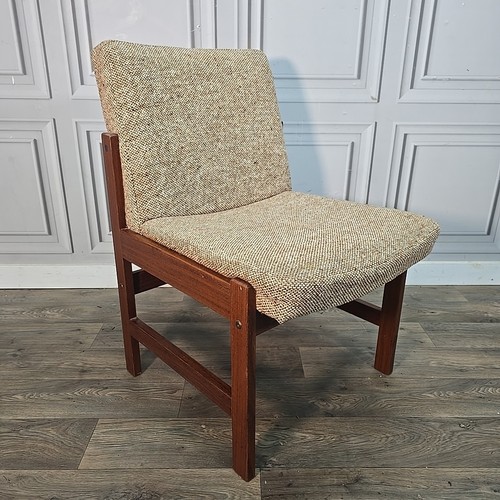 Vintage teak lounge chair mid - vintage,