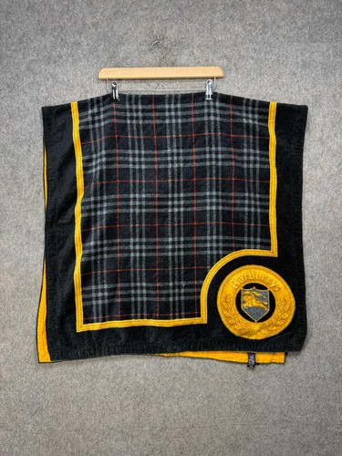 Burberrys towel plaid - plaid, black