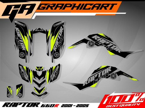 Yamaha raptor 660 kit - yamaha, graphics