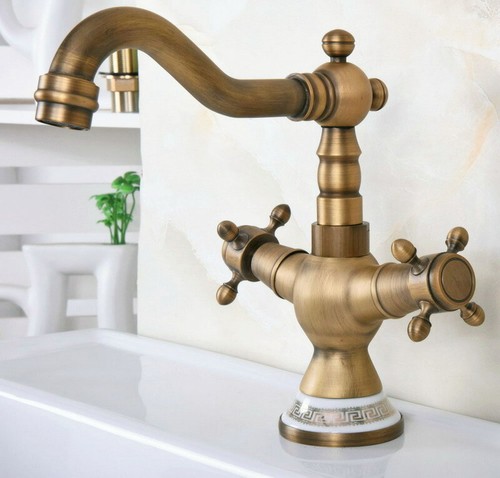 Double handle antique brass - handle,