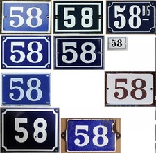 Old blue black brown French