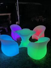 X4 Tub Chairs And Flower Table