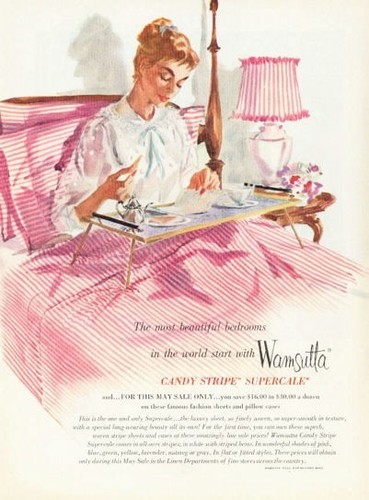 1955 wamsutta candy - wamsutta, stripe