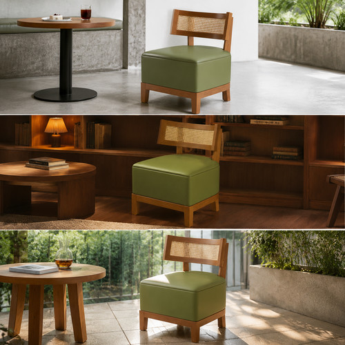 Nordic ash wood dining chair - dining,