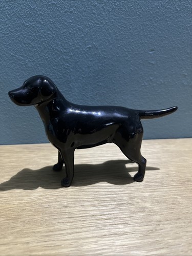 Beswick black labrador - labrador, dog