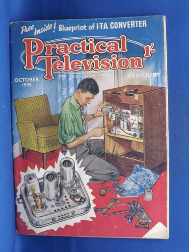 Vintage practical television - vintage,
