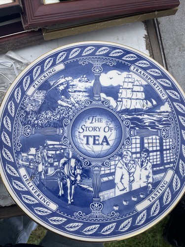Masons ringtons china blue - ringtons,