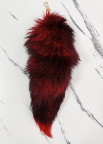 1pcs fluffy fox tail - 1pcs,