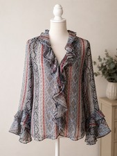 Stunning zara sheer - zara, paisley