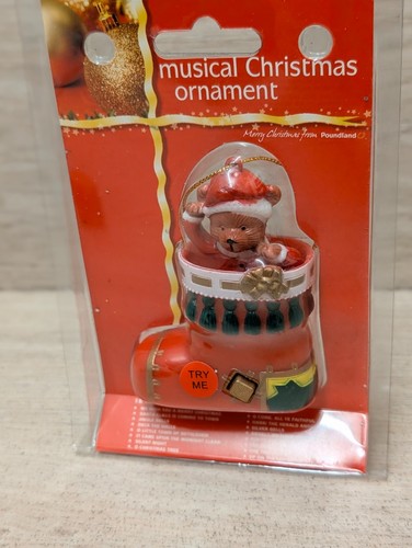 Musical christmas ornament - musical,