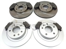 Front & Rear Brake Discs And