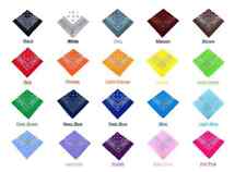 XL Extra Large Paisley Bandanna scarf bandana Hair Bands Scarf Neck Wrist Wrap