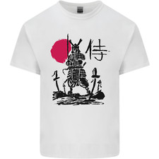 Samurai Battle MMA Kenjutsu Kendo Iaido Mens Light Cotton T-Shirt