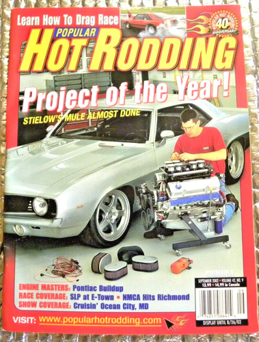 Popular hot rodding magazine - popular,