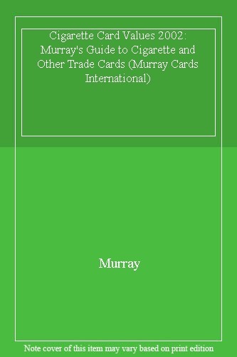 Cigarette card values 2002 - card,